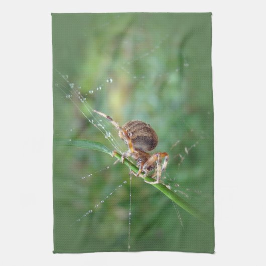 Araneus - Weaver Spider Handtuch (Vertikal)