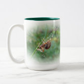 Araneus - Weaver Spider Zweifarbige Tasse (Links)