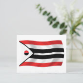 Arapaho Stamm-Flagge Postkarte (Stehend Vorderseite)