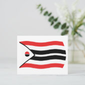 Arapaho Stamm-Flagge Postkarte (Stehend Vorderseite)