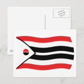Arapaho Stamm-Flagge Postkarte (Vorne/Hinten)