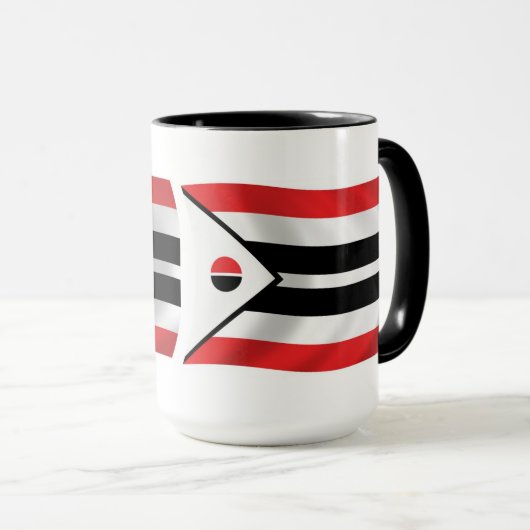 Arapaho Stammeflagge Tasse (VorderseiteRechts)