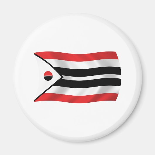Arapaho Tribe Flag Magnet (Vorne)