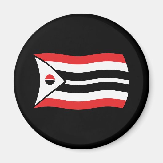 Arapaho Tribe Flag Magnet (Vorne)