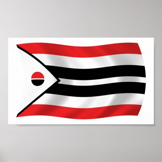 Arapaho Tribe Flag Poster Print (Vorne)
