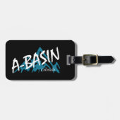 Arapahoe Basin Colorado Berge Gepäckanhänger (Vorderseite horizontal)