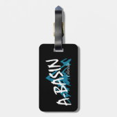 Arapahoe Basin Colorado Berge Gepäckanhänger (Rückseite vertikal)