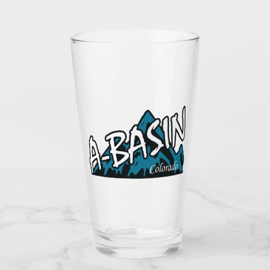 Arapahoe Basin Colorado Berge Glas (Vorderseite)