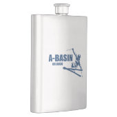 Arapahoe Basin Colorado Skier Flachmann (Rechts)