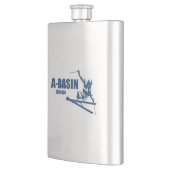 Arapahoe Basin Colorado Skier Flachmann (Links)