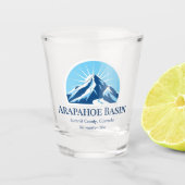 Arapahoe Basin Colorado Skigebiet Glas (Vorderseite)