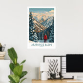 Arapahoe Basin Ski Poster 1 (Heimbüro)