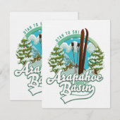 Arapahoe Basin Utah Skilogo (Vorne/Hinten)