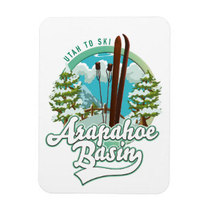 Arapahoe Basin Utah Skilogo Magnet