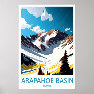 Arapahoe Basin Vintage-Reiseposter Ski National Poster