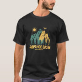 Arapahoe Becken Berge Colorado Wandern T-Shirt (Vorderseite)