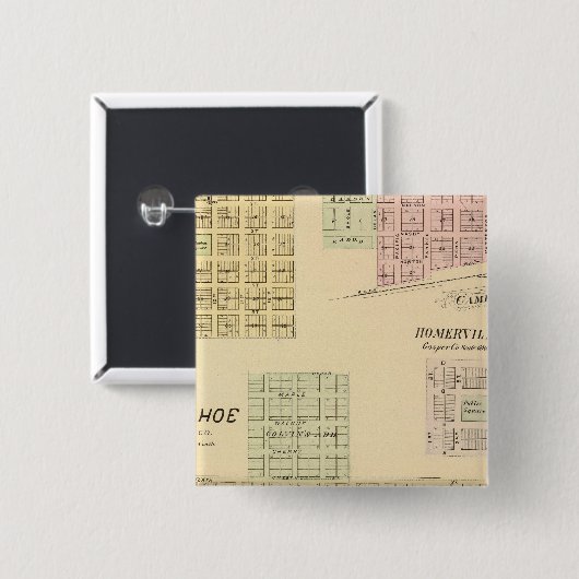 Arapahoe, Nebraska Button (Vorne & Hinten)