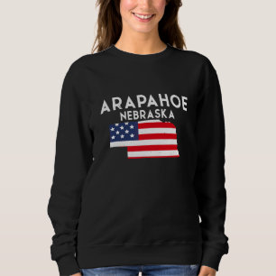 Arapahoe Nebraska USA Bundesstaat Amerika Reisen N Sweatshirt