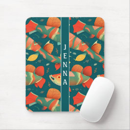 Arapaima Geometric Colorful Custom Muster Mousepad