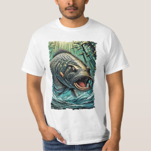 Arapaima Gigas Monster Fisch für EXTREME Fischer T-Shirt