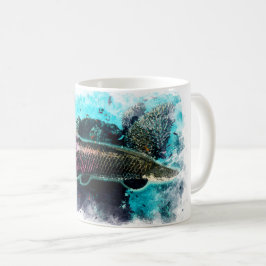 Arapaima Monster Fisch Pirarucu Paichu Kaffeetasse