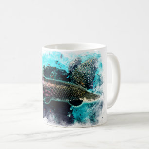 Arapaima Monster Fisch Pirarucu Paichu Kaffeetasse