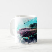 Arapaima Monster Fisch Pirarucu Paichu Kaffeetasse (Vorderseite Links)