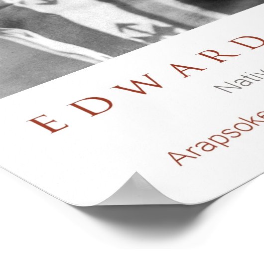 Arapsoke Mutter mit Kind Poster (Ecke)