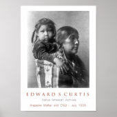 Arapsoke Mutter mit Kind Poster (Vorne)