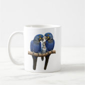 Arara azul kaffeetasse (Links)