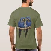 Arara azul T-Shirt (Rückseite)
