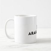 Araraquara Brazil love city heart like travel Kaffeetasse (Links)