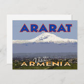 Ararat, Besuch Armenien Postkarte (Vorne/Hinten)