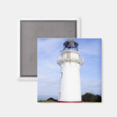 Araroa, Neuseeland. Ein Leuchtturm gibt Magnet (Vorderseite/Rückseite)
