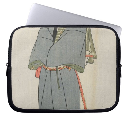 Arashi Ryu_zo als Heiemon, 1795 Laptopschutzhülle (Vorderseite)