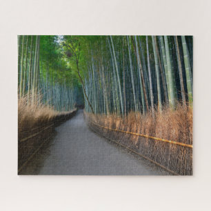 Arashiyama Bamboo Grove in Kyoto, Japan Puzzle
