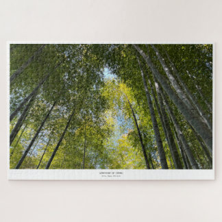 Arashiyama-Bambuswald - Symphonie der Stämme Puzzle