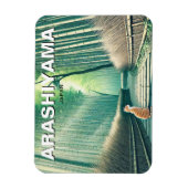Arashiyama Japan Kyōto Bambuswald Magnet (Vertikal)