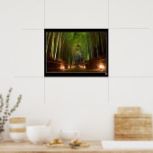 Arashiyama Path Poster (Küche)