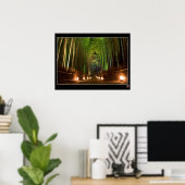 Arashiyama Path Poster (Heimbüro)