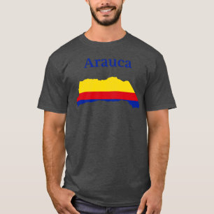 Arauca Department Map Kolumbien T-Shirt