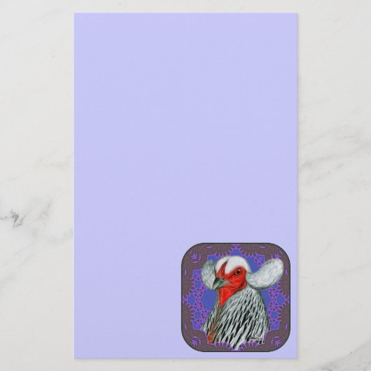 Araucana Head Gerahmt Briefpapier (Vorderseite)