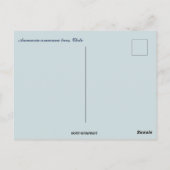 Araucaria Araucana Trees in Chile Postkarte (Rückseite)