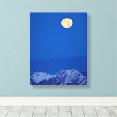 Aravis Mountains | Mont-Blanc-Bereich Leinwanddruck (Insitu (Holzboden))