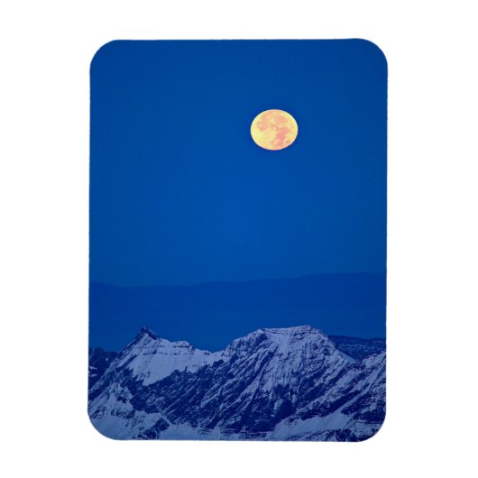 Aravis Mountains | Mont-Blanc-Bereich Magnet (Vertikal)