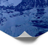 Aravis Mountains | Mont-Blanc-Bereich Poster (Ecke)