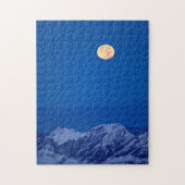 Aravis Mountains | Mont-Blanc-Bereich Puzzle (Vertikal)