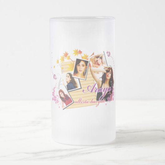 Araya Bierglas Mattglas Bierglas (Mittel)