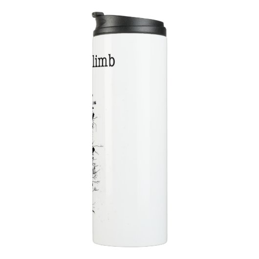 Arb Art Arborist Tree Chirurg Chainsaw Geschenk Thermosbecher (Nach rechts gedreht)