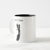Arb Art Arborist Tree Chirurg Chainsaw Geschenk Zweifarbige Tasse (Vorderseite Links)